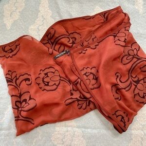 Franco Ferrari Vintage Silk and Wool Scarf